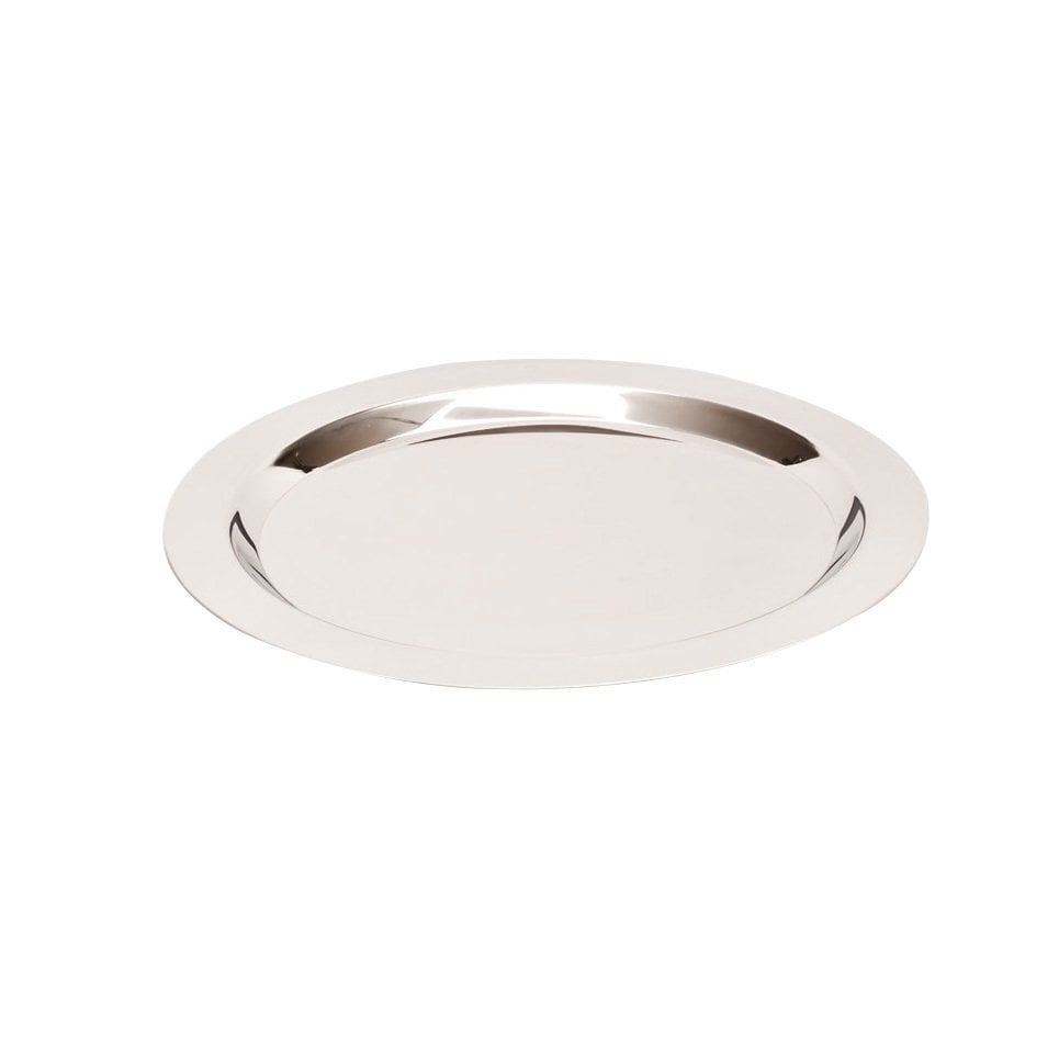 ÇELİK YUVARLAK TEŞHİR TEPSİ 43,5 CM