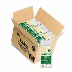 Kafem Bambu Çöp Şiş 15 cm 100 Lü X 50 Paket