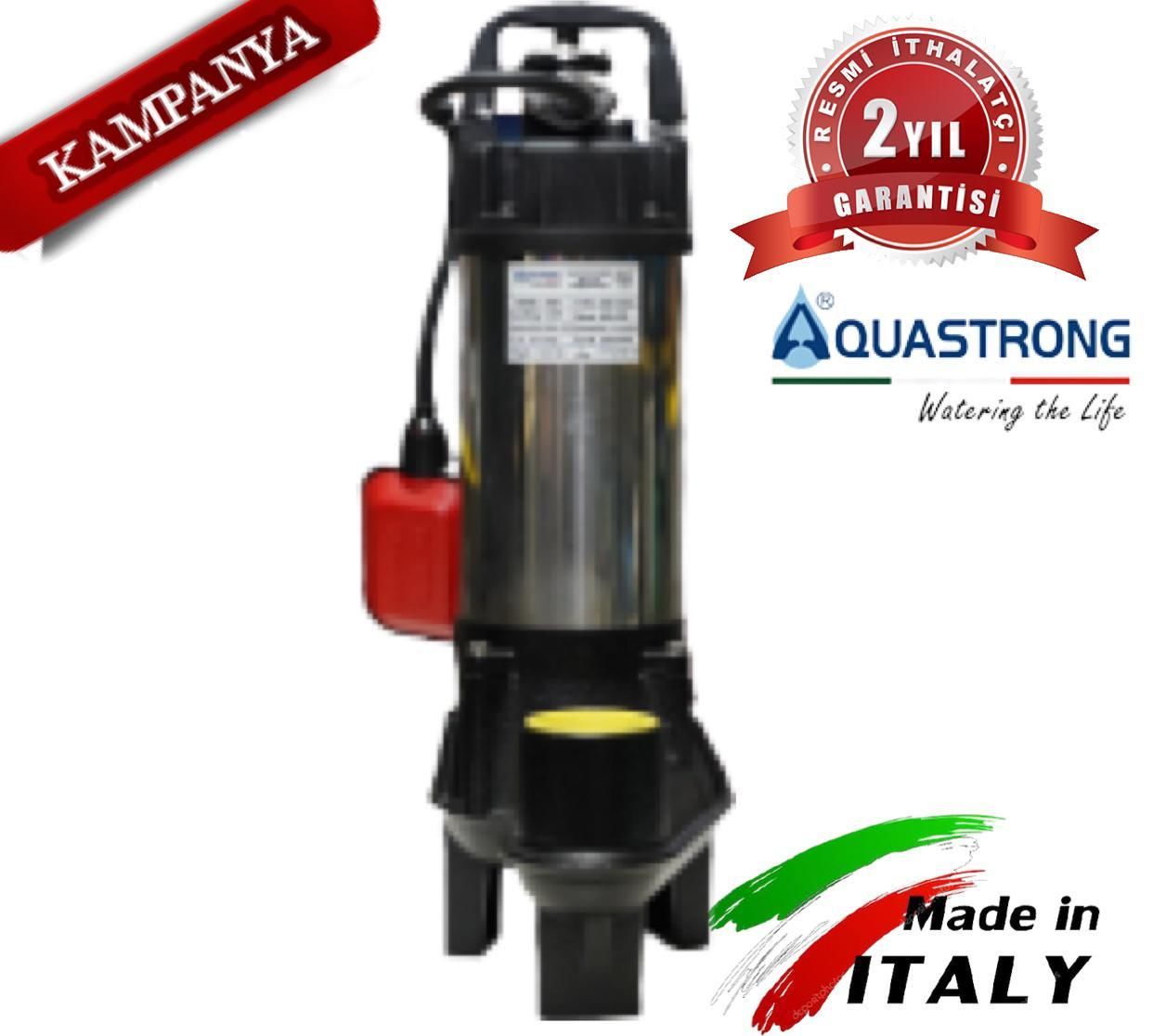 AQUASTRONG GMV 150 FOSEPTİK İTALYAN ATIK SU POMPASI