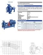 SUMAK SMT160/80 (18,5 KW) Motorlu Uçtan Emişli Santrifüj Pompa