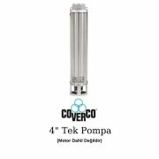 COVERCO 3/30  Tek Dalgıç Pompa, 4'' Derin Kuyu, Sondaj Pompası  3 HP , 205 Mss , 4,2 m3/h