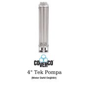 COVERCO 3/37  Tek Dalgıç Pompa, 4'' Derin Kuyu, Sondaj Pompası  4 HP , 257 Mss , 4,2 m3/h