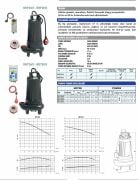 SUMAK SDT 20/3 Döküm Gövdeli Foseptik Dalgıç Pompa (Trifaze) (2,2 Hp)