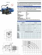 SUMAK SMH 120 Havuz Pompası (Monofaze) (1,2 Hp)