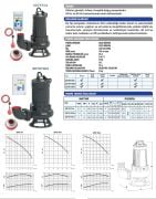 SUMAK SDTK 150/4 Döküm Gövdeli Foseptik Dalgıç Pompa (Trifaze) (15 HP)