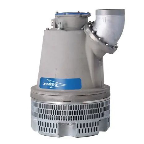 FLYGT BS 2250.011 MT (431) Aluminyum Gövde Soğutmalı Aşındırıcı ve Korozif Sıvı Dalgıç Pompa, Endüstriyel Drenaj ve Transfer Pompası