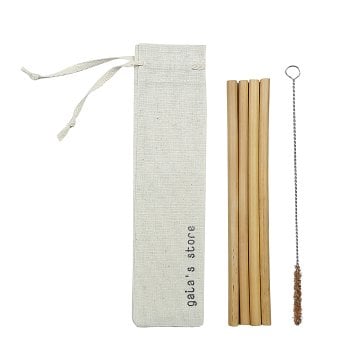 Bambu Pipet 4'lü set