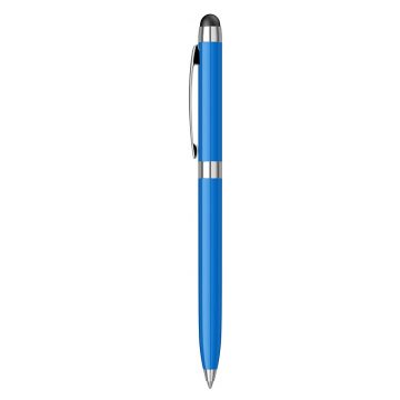 Scrikss Touch Pen Mini Tükenmez Kalem - Mavi