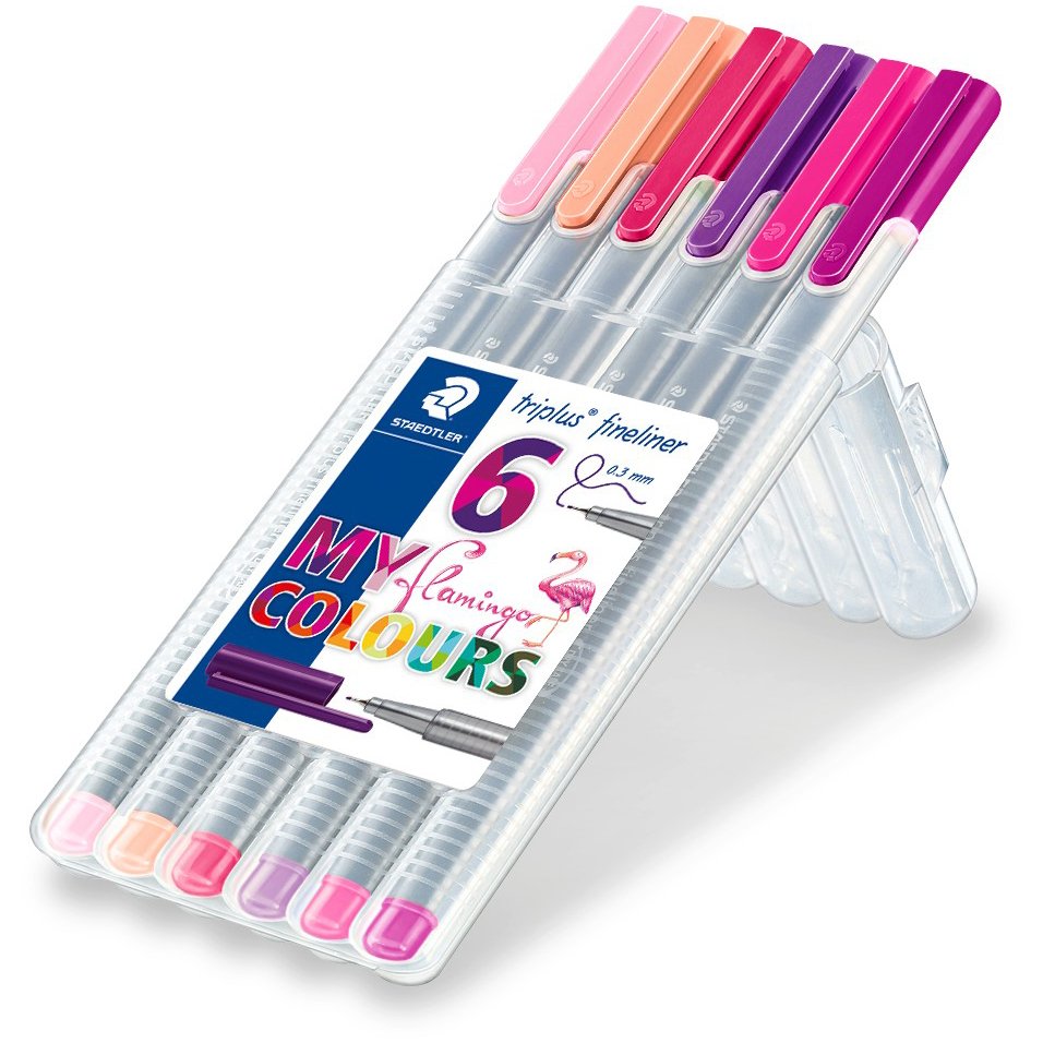 Staedtler Triplus Fineliner My Flamingo Colours 6'lı Set