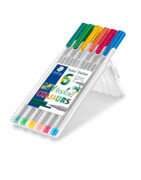Staedtler Triplus Fineliner My Tropical Colours 6'lı Set