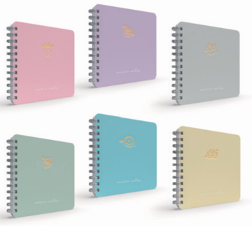 Gıpta Micro Notes Spiralli Sert Kapaklı Çizgili Defter (16x16)