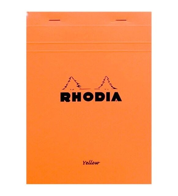 Rhodia Yellow Notepad Kareli