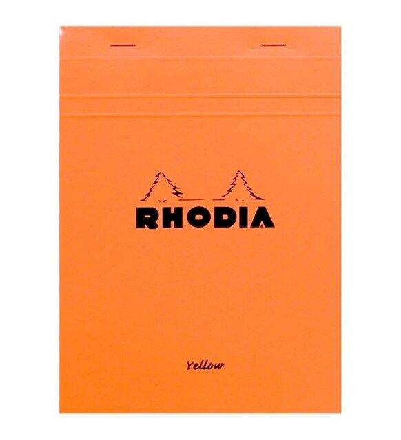 Rhodia Yellow Notepad Kareli
