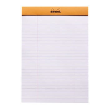 Rhodia Block No 15 Notepad Çizgili Turuncu