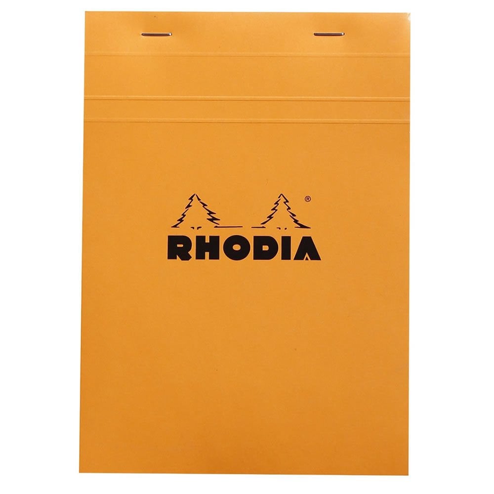 Rhodia Block No 15 Notepad Kareli Turuncu