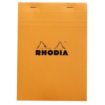 Rhodia Block No 15 Notepad Kareli Turuncu
