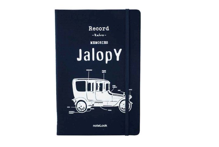 Scrikss Notelook Jalopy Beyaz A5 Çizgili