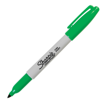 Sharpie Fine Point Permanent Markör Yeşil