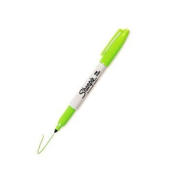 Sharpie Fine Point Permanent Markör Limon Yeşil