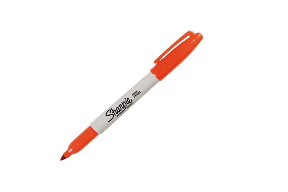 Sharpie Fine Point Permanent Markör Optik Turuncu