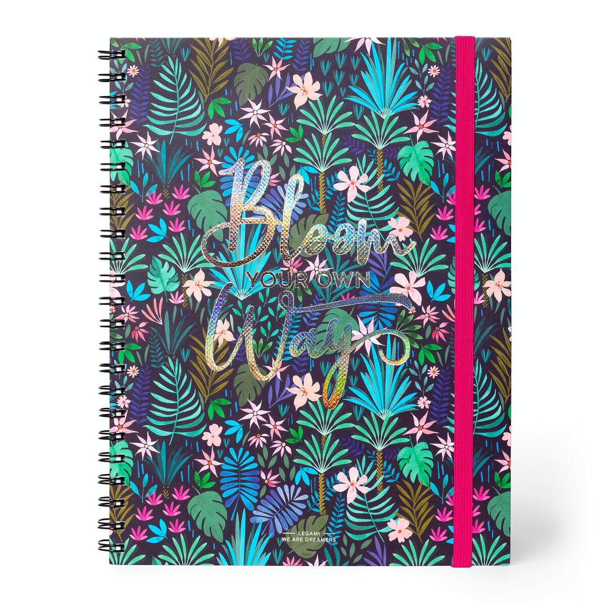 Legami 3 ü 1 arada A4 Spiralli Defter Flora
