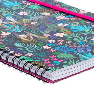 Legami 3 ü 1 arada A4 Spiralli Defter Flora