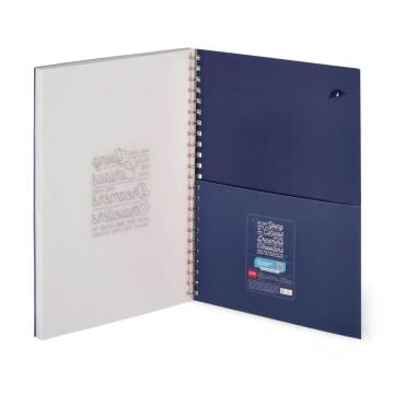 Legami 3 ü 1 Arada Spiralli A4 Defter Stars
