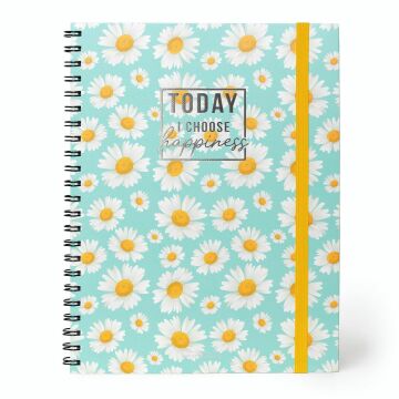 Legami 3ü 1 Arada Spiralli A4 Defter Daisy