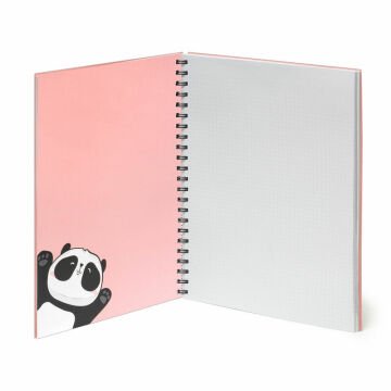 Legami 3 ü 1 Arada Spiralli A4 Defter Panda