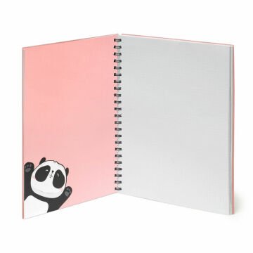 Legami 3 ü 1 Arada Spiralli A4 Defter Panda