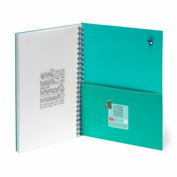 Legami 3ü 1 Arada Spiralli A4 Defter Lama