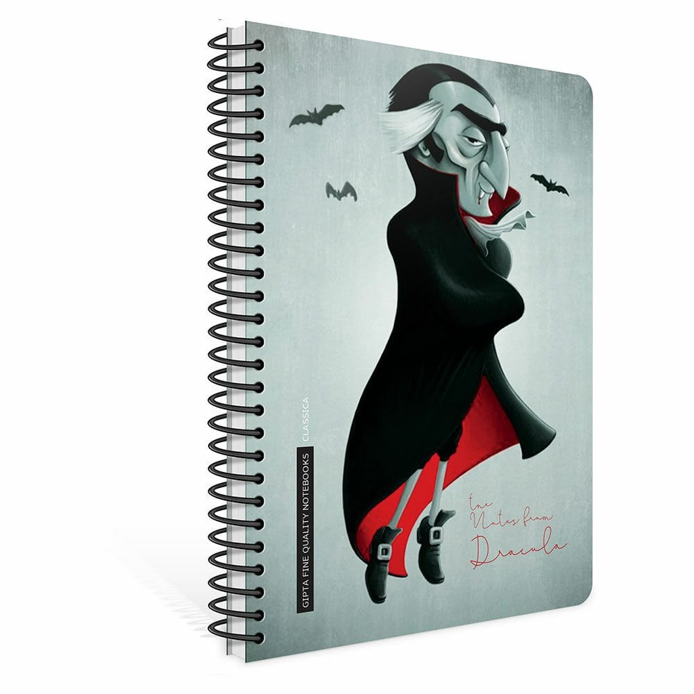 Gıpta Classica Spiralli Sert Kapak 17*24 120 Yaprak Çizgili Defter