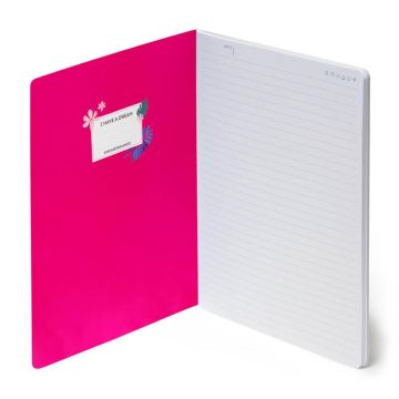 Legami Flower B5 Çizgili Defter