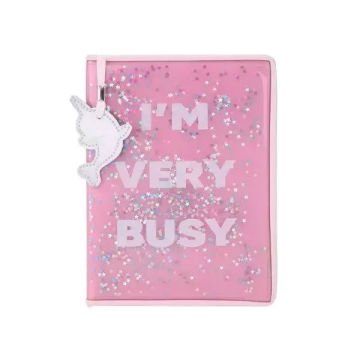 Syloon A5 Sulu Kapak Pembe Defter