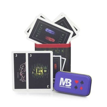 Matrix İskambil Kağıdı Metal Kutulu