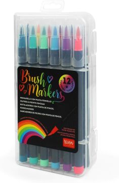 Legami Brush Marker 12 Renk