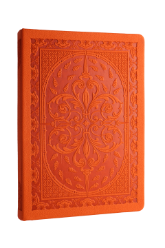 Victoria's Journals Old Book Defter 14*20 cm 320 Sayfa Çizgili Turuncu