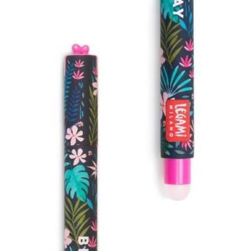 Legami Silinebilir Jel Kalem 0.7 mm Flora Turkuaz