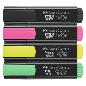 Faber Castell 4'lü Graffiti Textliner