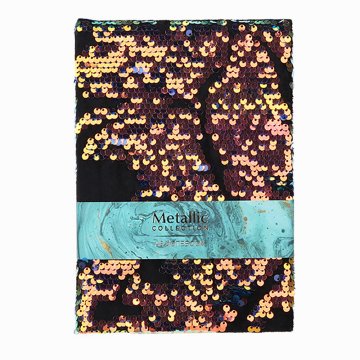 Pyrus A5 Pullu Çizgili Defter Turkuaz Gold