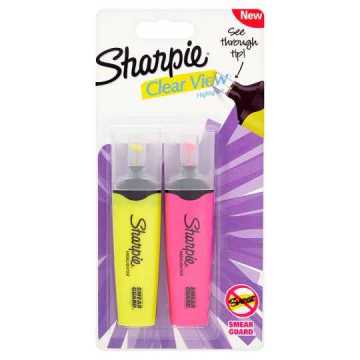 Sharpie Clear View İşaretleme Kalemi 2 Renk