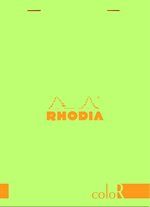 Rhodia A5 Çizgili Bloknot Anis RS16966