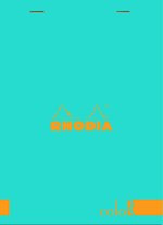 Rhodia A5 Çizgili Bloknot Turkuaz RS16967