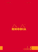 Rhodia A5 Çizgili Bloknot Poppy RS16973