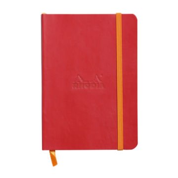 Rhodia Softcover Deri Kapak A6 Dot (Noktalı) Defter Poppy