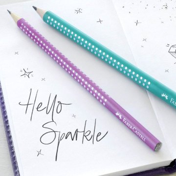 Faber Castell Sparkle Işıltılı Kurşun Kalem Pearl Bordeaux