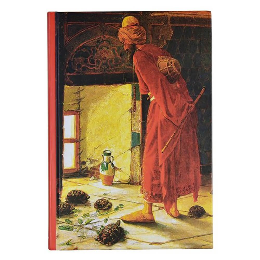 Deffter Art Of World/ Kaplumbağa Terbiyecisi (Osman Hamdi) Çizgili Defter