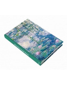 Deffter Art Of World/ Waterlilies (Monet) Çizgili Defter