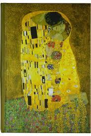 Deffter Art Of World/ The Kiss (Klimt) Çizgili Defter
