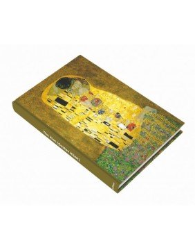 Deffter Art Of World/ The Kiss (Klimt) Çizgili Defter